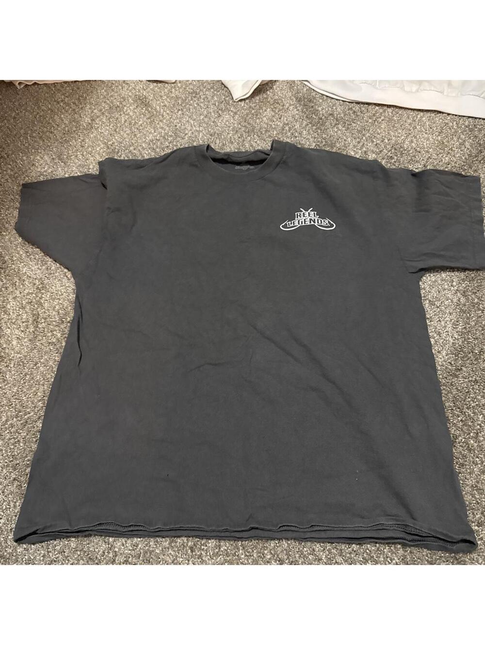 Vans Men's Grey and Black Tshirt